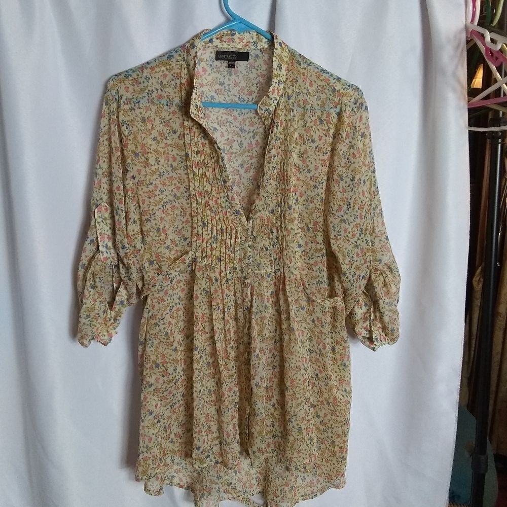 Weavers pullover top 